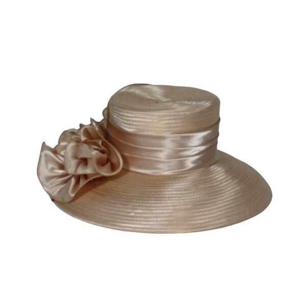 KaKyCo Hat Perfect for Easter with Large Brim and Bow Size 57 cm. main image 8